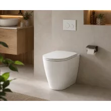 Laufen Lua álló Rimless kerámia WC csésze varió kifolyással fehér H8230810000001