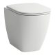 Laufen Lua álló Rimless kerámia WC csésze vario kifolyással, fehér H8230810000001