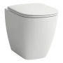 Laufen Lua álló Rimless kerámia WC csésze vario kifolyással, fehér H8230810000001