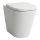 Laufen Meda álló porcelán WC csésze halk öblítéssel 36x54 cm perem nélkül, LCC bevonattal H8231114000001