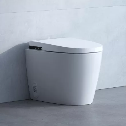 Laufen Cleanet Alvia bidéfunkciós álló kerámia WC, fehér kivitelben
