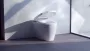 Laufen Cleanet Alvia bidéfunkciós álló kerámia WC, fehér kivitelben