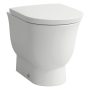 Laufen The New Classic fehér álló WC csésze mélyöblítéssel, Rimless, LCC bevonattal H8238514000001