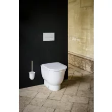   Laufen The New Classic álló WC csésze mélyöblítéssel, Rimless, matt fehér H8238517570001