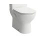 Laufen Lua perem nélküli monoblokk WC csésze vario kifolyással, tartály és ülőke nélkül H8240810000001