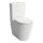 Laufen Meda porcelán peremnélküli monoblokk WC csésze 36x68 cm oldalsó vízbekötéssel, fehér H8241110002311