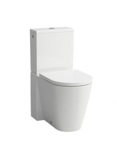   Laufen Kartell by Laufen álló kombi WC csésze perem nélküli, alsó vízbevezetéssel H8243370002311