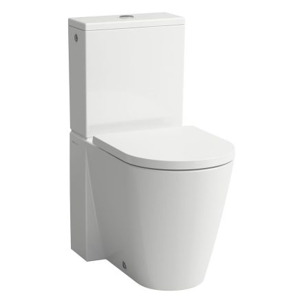 Laufen Kartell by Laufen fehér kombi WC csésze mélyöblítéssel, Rimless, LCC bevonat H8243374000001