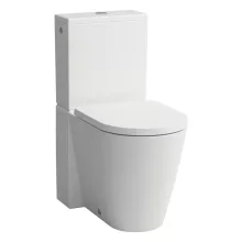   Laufen Kartell by Laufen matt fehér kombi WC csésze, Rimless H8243377570001
