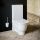 Laufen The New Classic fehér monoblokk WC csésze mélyöblítéssel, Rimless, LCC bevonat H8248584000001