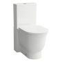 Laufen The New Classic fehér monoblokk WC csésze mélyöblítéssel, Rimless, LCC bevonat H8248584000001