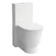 Laufen The New Classic fehér monoblokk WC csésze mélyöblítéssel, Rimless, LCC bevonat H8248584002311