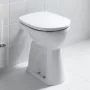 Laufen Pro magasított álló WC csésze öblítőperemmel, fehér