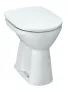 Laufen Pro magasított álló WC csésze öblítőperemmel, fehér