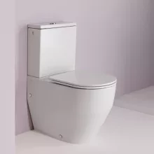 Laufen Pro álló kombi Rimless WC csésze vario kifolyással fehér H8259620000001