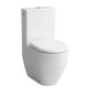 Laufen Pro álló kombi WC csésze vario kifolyással, Rimless, fehér H8259620000001