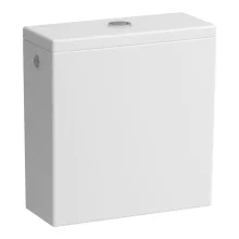   Laufen Kartell by Laufen monoblokk WC tartály hátsó vízbevezetéssel, matt fehér H8293317579711