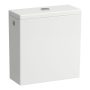 Laufen Kartell by Laufen monoblokk WC tartály, alsó bekötéssel, matt fehér H8293337579731