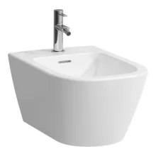   Laufen Meda porcelán fali bidé csaplyukkal, fehér H8301100003021