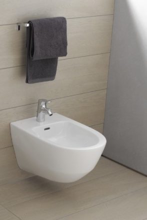 Laufen Pro Fali bidé 53x36 cm, hátsó vízbekötéssel, fehér H8309520003021