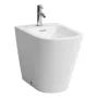 Laufen Meda falhoz illeszthető álló porcelán bidé csaplyukkal, LCC bevonattal, fehér H8321114003021