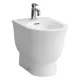 Laufen The New Classic falhoz illeszthető álló bidé LCC bevonattal, fehér H8328514003021