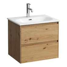   Laufen Lua tölgy színű alsó-szekrény mosdóval 60x45,5x52,5cm H8600832671041