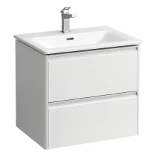  Laufen Palace 2 fiókos alsószekrény mosdóval 60x45 cm, fényes fehér H8607022611041