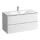 Laufen Palace 2 fiókos alsószekrény mosdóval 100x45 cm, fényes fehér H8607072611041