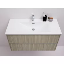   Laufen Palace 2 fiókos alsószekrény mosdóval 100x45 cm, világos szil H8607072621041