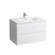 Laufen Pro S mosdó 80x50 cm alsószekrénnyel, matt fehér H8619634631041