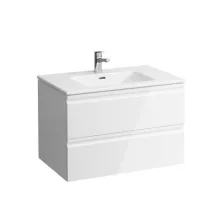   Laufen Pro S mosdó 80x50 cm alsószekrénnyel, fényes fehér H8619634751041