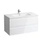 Laufen Pro S mosdó 100x50 cm alsószekrénnyel, fényes fehér H8619654751041