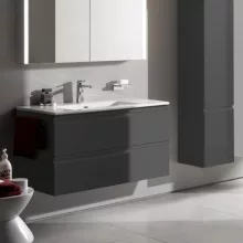   Laufen Pro S mosdó 100x50 cm alsószekrénnyel, grafit H8619654801041