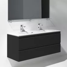  Laufen Pro S mosdó 120x50 cm alsószekrénnyel, wenge H8619674231071