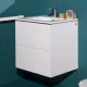 Laufen Base matt fehér 2 fiókos alsószekrény 60 Pro S mosdóval H8649602601041