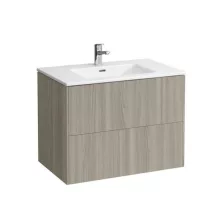   Laufen Base világos szil 2 fiókos alsószekrény 80 Pro S mosdóval H8649612621041