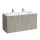Laufen Base világos szil alsószekrény Slim mosdóval 119,2x49,2x59 cm kettő fiókkal H8649632621071