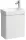 Laufen Pro X 1 ajtós fali alsószekrény porcelán kézmosóval 48x60 cm, jobbos/ügyfélspecifikus H8658649991141