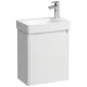 Laufen Pro X 1 ajtós fali alsószekrény porcelán kézmosóval 48x60 cm, jobbos/ügyfélspecifikus H8658649991141