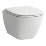 Laufen Lua fali WC csésze, Slim SoftClose ülőkével, Csomagban H8660800000001