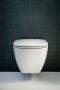 Laufen Lua fali WC csésze, Slim SoftClose ülőkével, Csomagban H8660800000001