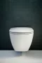 Laufen Lua fali WC csésze, Slim SoftClose ülőkével, Csomagban H8660800000001