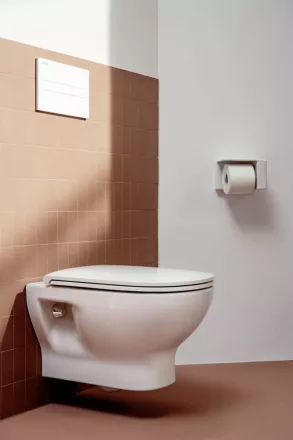 Laufen Lua Basic fali WC csésze, Slim SoftClose WC ülőkével, Csomagban H8660810000001