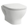 Laufen Lua Basic fali WC csésze, Slim SoftClose WC ülőkével, Csomagban H8660810000001