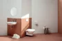 Laufen Lua Basic fali WC csésze, Slim SoftClose WC ülőkével, Csomagban H8660810000001