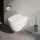 Laufen Pro X csendes öblítésű fali kerámia WC csésze LCC bevonattal és Duroplast ülőkével, fehér kivitelben.