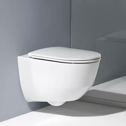 Laufen Pro perem nélküli fali WC szett slim SoftClose WC-ülőkével H8669570000001