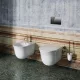 Laufen The New Classic matt fehér WC kefe tartóval H8738527570001