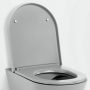 Laufen Kartell by Laufen levehető WC ülőke, matt szürke H8913327590001